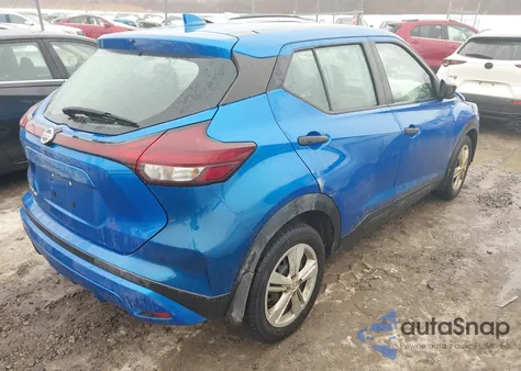 2021 Nissan Kicks S Xtronic Cvt z USA, uszkodzony, nr VIN 3N1CP5BV1ML514448